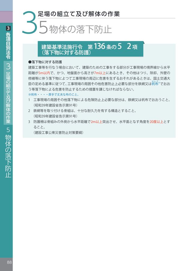 別冊 仮設機材災害防止法令集