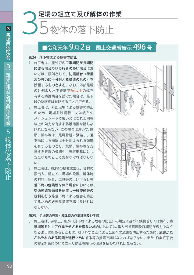 別冊 仮設機材災害防止法令集